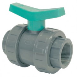 PVC VALVULA DE BOLA ROSCAR